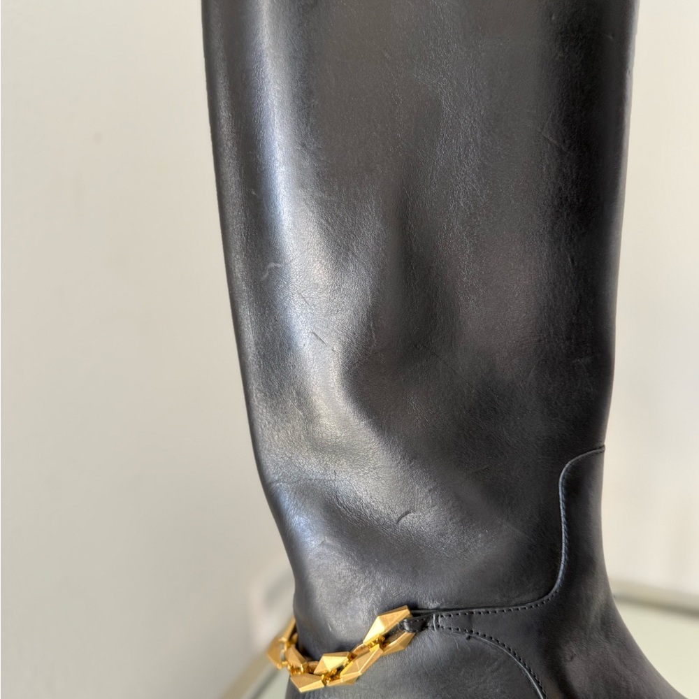 New Jimmy Choo Nell leather knee-high boots $1,695 39.5 - Picture 11 of 16
